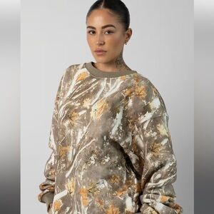 VIRAL SOLD OUT Comfrt ADIRONDACK CAMO CREW LIMITED EDITION